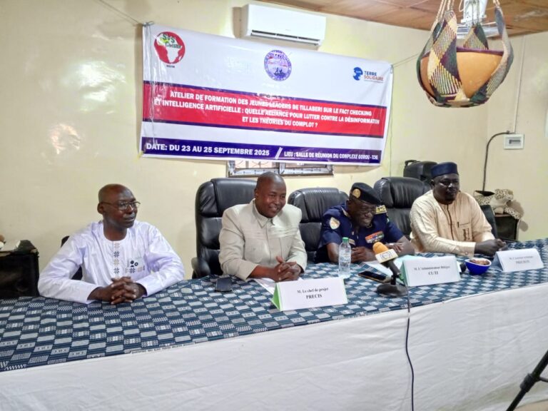 Du 23 au 25 septembre 2025 : Lancement de l’atelier régional de Tillabéri