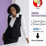 Recrutement : Experte Genre & Inclusion Sociale